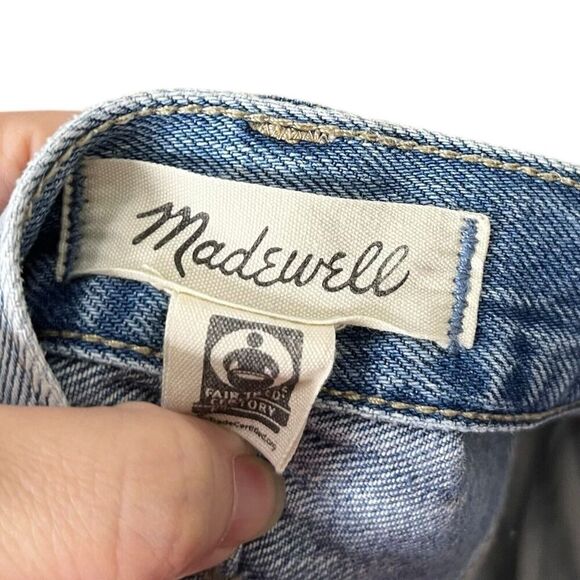 Madewell The Perfect Vintage Jean Calabria Wash Distressed Size 28 Women’s - Picture 11 of 12